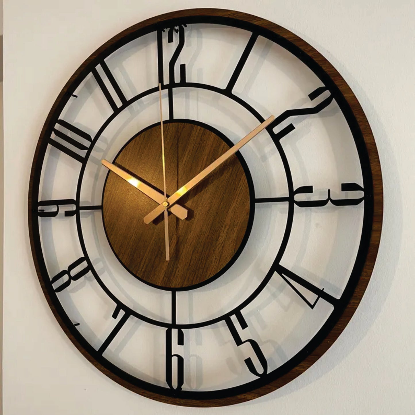 Wooden Wall Clock